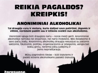 REIKIA PAGALBOS? KREIPKIS!