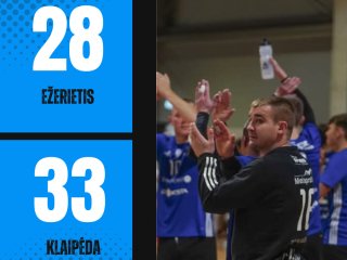„Ežerietis“ susitiko su Klaipėdos „Dragūnu“