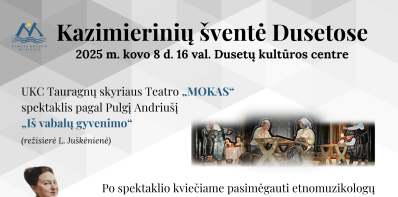 Kazimierinių šventė Dusetose