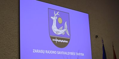 Zarasų rajono savivaldybės tarybos posėdyje: sprendimų daugumai pritarta