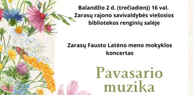 Šventinis koncertas „Pavasario muzika“