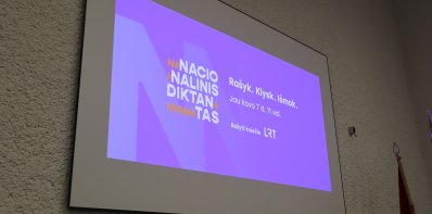 Zarasuose šiandien buvo rašomas Nacionalinis diktantas