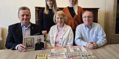 Zarasų krašto muziejų aplankė mecenatai Aldona ir Philip Shapiro