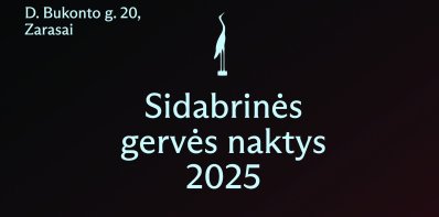 Sidabrinės gervės naktys Zarasų rajono savivaldybės viešojoje bibliotekoje