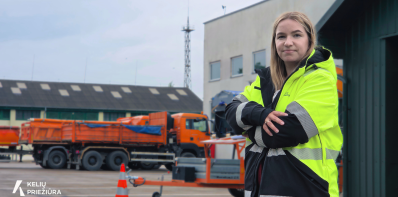 Kelių inžinierė Sandra: „Kodėl gi ne? Inžinerija – visiems, kas turi noro“