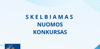 Skelbiamas nuomos konkursas