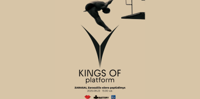 Kvapą gniaužiantys šuoliai Zarasuose – „KINGS OF PLATFORM“ šou rugpjūčio 23 d.