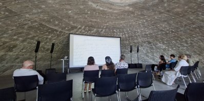 Zarasuose vyko kino režisieriaus Justino Lingio kūrybinės dirbtuvės