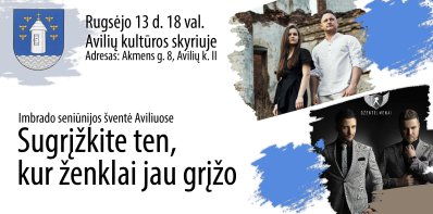 Imbrado seniūnijos šventė Aviliuose „Sugrįžkite ten, kur ženklai jau grįžo“