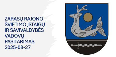 Įvadinis pasitarimas: prioritetai ir nauji veidai švietime