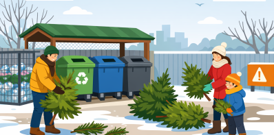Dėl nupuoštų kalėdinių eglučių surinkimo Zarasų seniūnijoje