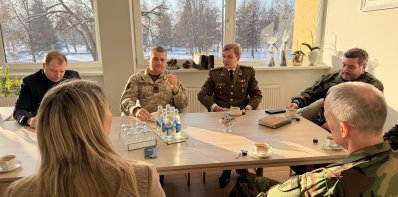 Zarasų rajono savivaldybėje – dėmesys pilietiškumui: susitikta su šaulių vadais