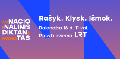Pasitikrinkite rašybos įgūdžius Nacionaliniame diktante