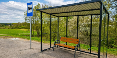 Dimitriškėse baigiama įrengti autobusų stotelė
