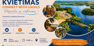 Populiarėjanti turizmo šaka – CONNECT WITH LOCALS – pažintis su vietiniais 