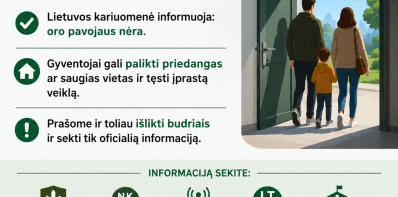 ORO PAVOJAUS NĖRA 
