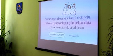 Zarasuose startavo specialiųjų ugdymosi poreikių mokinių ugdymui skirti mokymai