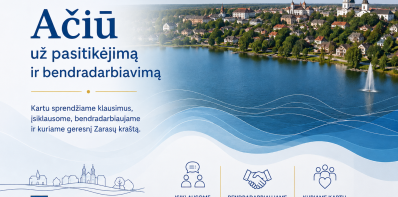 Padėka už dialogą ir bendrą sprendimą