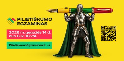 Kiek esi pasirengęs? Priimk Pilietiškumo egzamino iššūkį