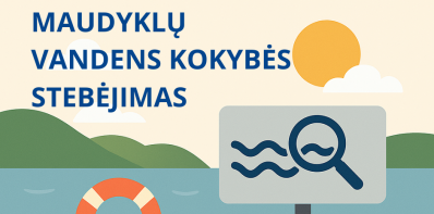 Atlikti Zarasų rajono savivaldybės maudyklų vandens kokybės tyrimai