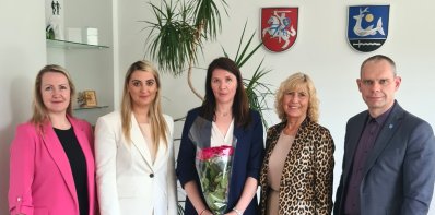 Atsisveikinta su merės patarėja Simona Burokaite