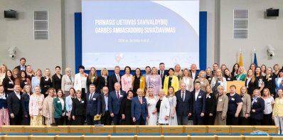 Zarasų rajono savivaldybės atstovai dalyvavo pirmajame Lietuvos savivaldybių garbės ambasadorių...