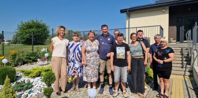 Asmens su negalia gerovės taryba lankėsi socialinių paslaugų įstaigose