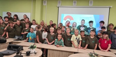 CIBO vasaros stovyklos dalyviai susipažino su civiline sauga ir apsilankė Zarasų rajono...