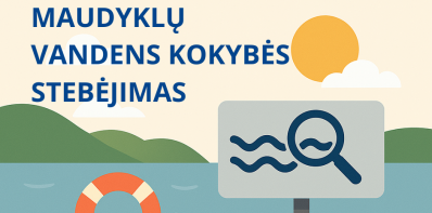 Atlikti Zarasų rajono savivaldybės maudyklų vandens kokybės tyrimai