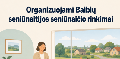 Organizuojami Baibių seniūnaitijos seniūnaičio rinkimai