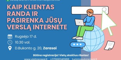 Kviečiame Zarasų rajono moteris – kuriančias verslą ir tik svarstančias apie savo verslo idėją! 