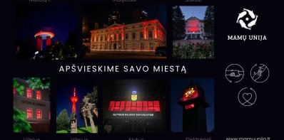 Rugsėjo 3-iosios naktį Zarasų apžvalgos ratas nušvis raudonai