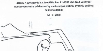 Informacija dėl numatomų melioracijos statinių remonto darbų
