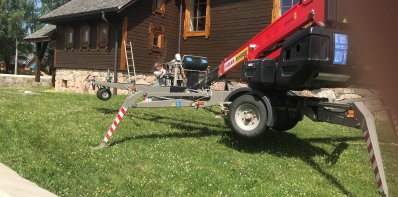 Tiberiados bendruomenė atnaujino statinių fasadus